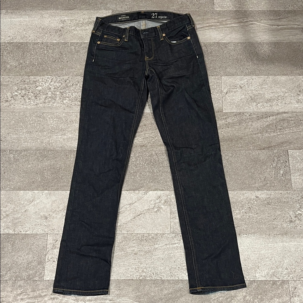 J. Crew Matchstick Dark Indigo Jeans